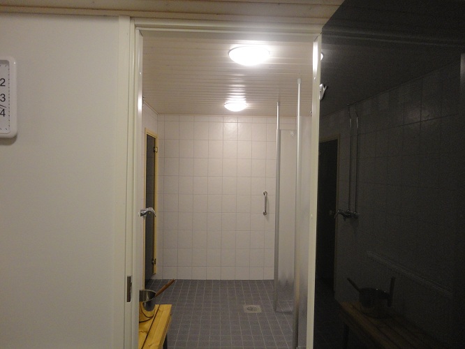 saunaosasto j�lkeen